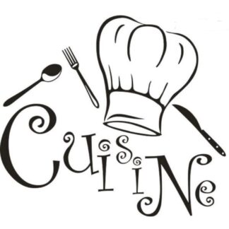 sticker autocollant cuisine restaurant 2 A4I20