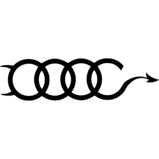 sticker autocollant Audi 5 YOOVZ