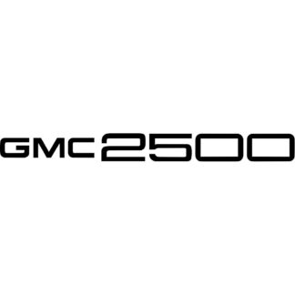 sticker autocollant GMC 7 RXPSL