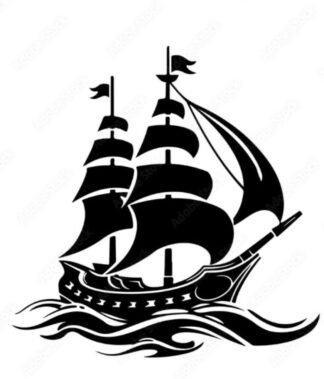 sticker autocollant pirate 3 EGDDH