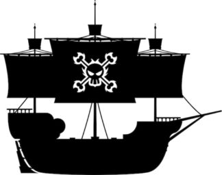 sticker autocollant pirate 8 NNBZE