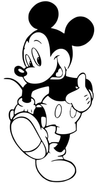 sticker autocollant Disney mickey 6 KCKC9