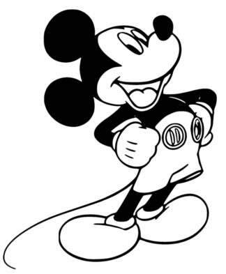 sticker autocollant Disney mickey 9 HKV21