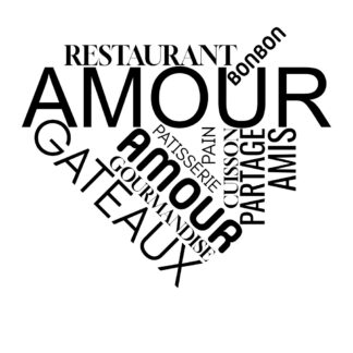 sticker autocollant cuisine restaurant citation 1 BZ7CS
