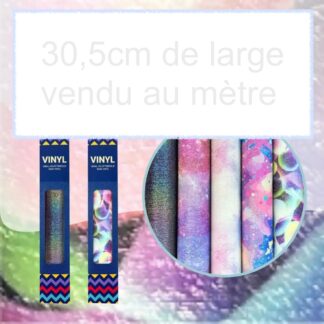 Rouleau vinyle couleur étincelles  et autres plotter