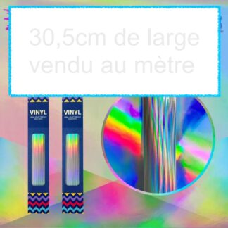 Rouleau vinyle couleur holographique Spectrum  et autres plotter