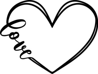 sticker autocollant Coeur love 4 TJV9Q