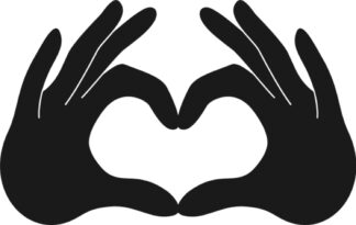 sticker autocollant Coeur love 3 HLZ56