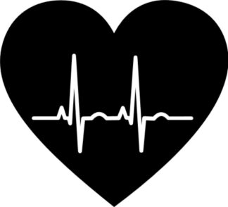 sticker autocollant Coeur love 7 6DTKB