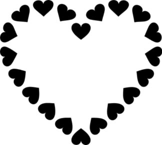 sticker autocollant Coeur love 2 GYJT4