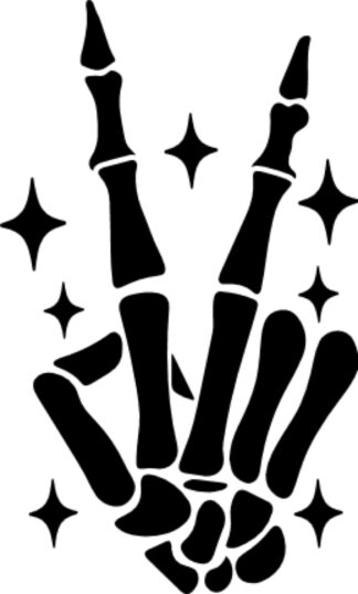 sticker autocollant Squelette skull 1 AM8RO