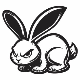 sticker autocollant lapin animaux 5 9UYVY