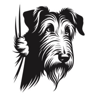 sticker autocollant chien animaux 4 KZM26