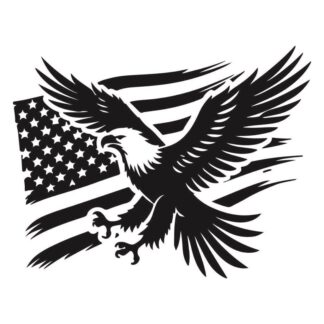 sticker autocollant aigle oiseau animaux américain 4 JKSHQ