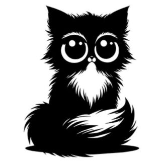 sticker autocollant chat animaux 2 RWHCH