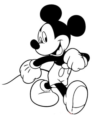 sticker autocollant Mickey Disney héro 2 CKAIA