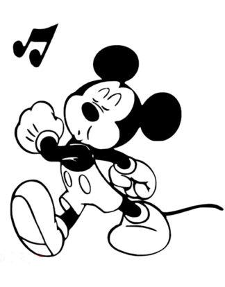 sticker autocollant Mickey Disney héro 4 Q2JFO