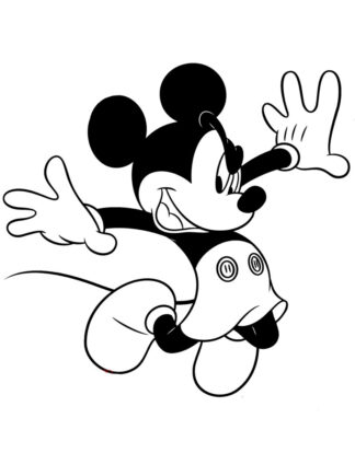 sticker autocollant Mickey Disney héro 3 DJZCK