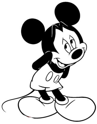 sticker autocollant Mickey Disney héro 3 OWQAT