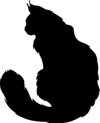 sticker autocollant Chat animaux 8 53HA1