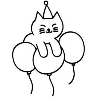 sticker autocollant chat animaux 5 STQFM