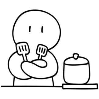 sticker autocollant cuisine restaurant métier 8 GEI2U