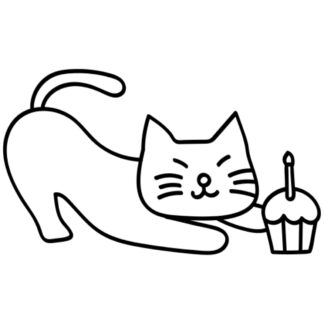 sticker autocollant chat animaux 4 QQLPI