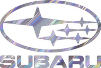 sticker autocollant holographic subaru 5 Y0XTG