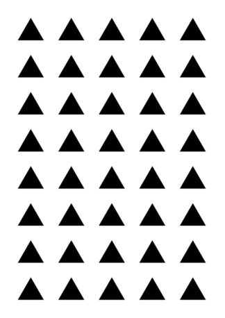 40 gommettes adhésives géométriques 5 PKYQO