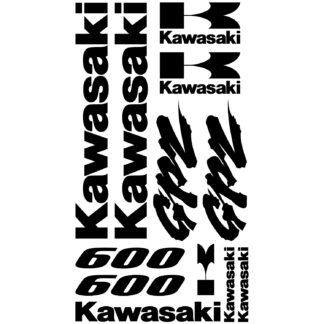 Sticker kit kawasaki gpz 600 moto  KMK5