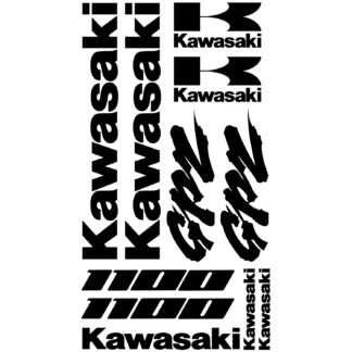 Sticker kit kawasaki gpz 1100 moto  KMK7