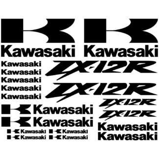 Sticker kit kawasaki zx-12r moto  KMK16
