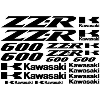 Sticker kit kawasaki zz-r 600 moto  KMK17