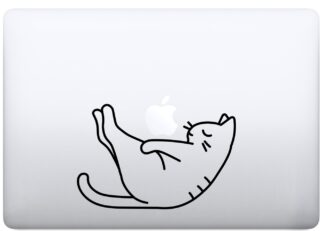 sticker autocollant MacBook yoga chat 60YQ7