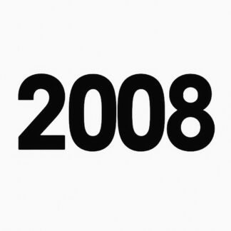 Sticker autocollant 2008 décoration decostickerstore - 1Z5NM2