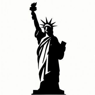 Sticker autocollant Statue de la liberté décoration decostickerstore - 9H7O6G
