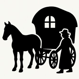 Sticker autocollant בגנון צוענים décoration decostickerstore - CMHKI1