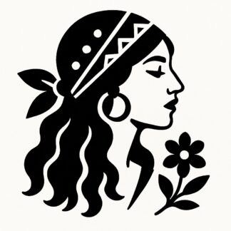 Sticker autocollant סגנון צועני décoration decostickerstore - JSRDPC