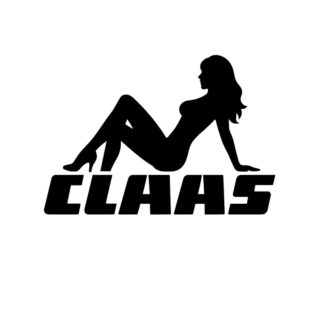 sticker autocollant camion Claas QKN12