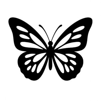 Sticker autocollant client Papillon - Q28PYV