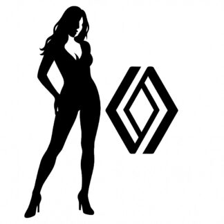 Sticker autocollant client Renault - KCJNUV