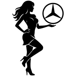 Sticker autocollant client Mercedes - OH01JG
