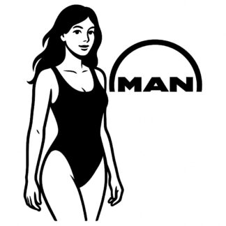 Sticker autocollant client Man - F9JYJG