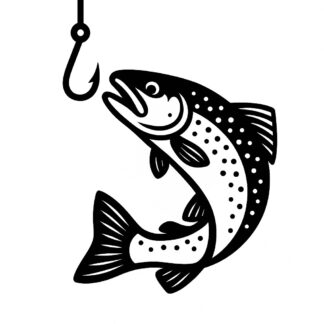 Sticker autocollant client Truite - MUBZNW