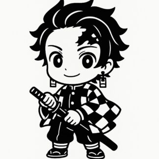 Sticker autocollant client Chibi - KXDTOW