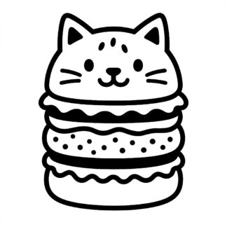 Sticker autocollant client Chat - PQCXOR