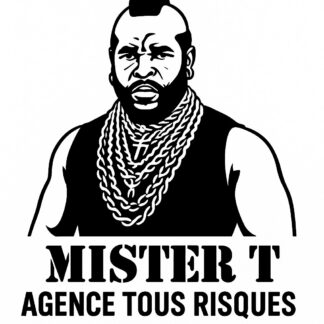 Sticker autocollant agence tous Risques - EIYSTZ