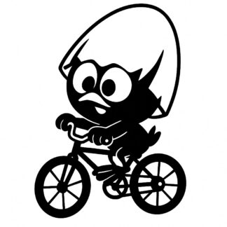 Sticker autocollant Calimero  Vélo - AYAUWJ