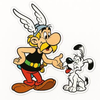 Autocollant Astérix et Idéfix décoration decostickerstore - N1XXD6