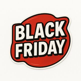 Autocollant Signalétique texte “black friday” pour vitrine décoration decostickerstore - 4YRXW0